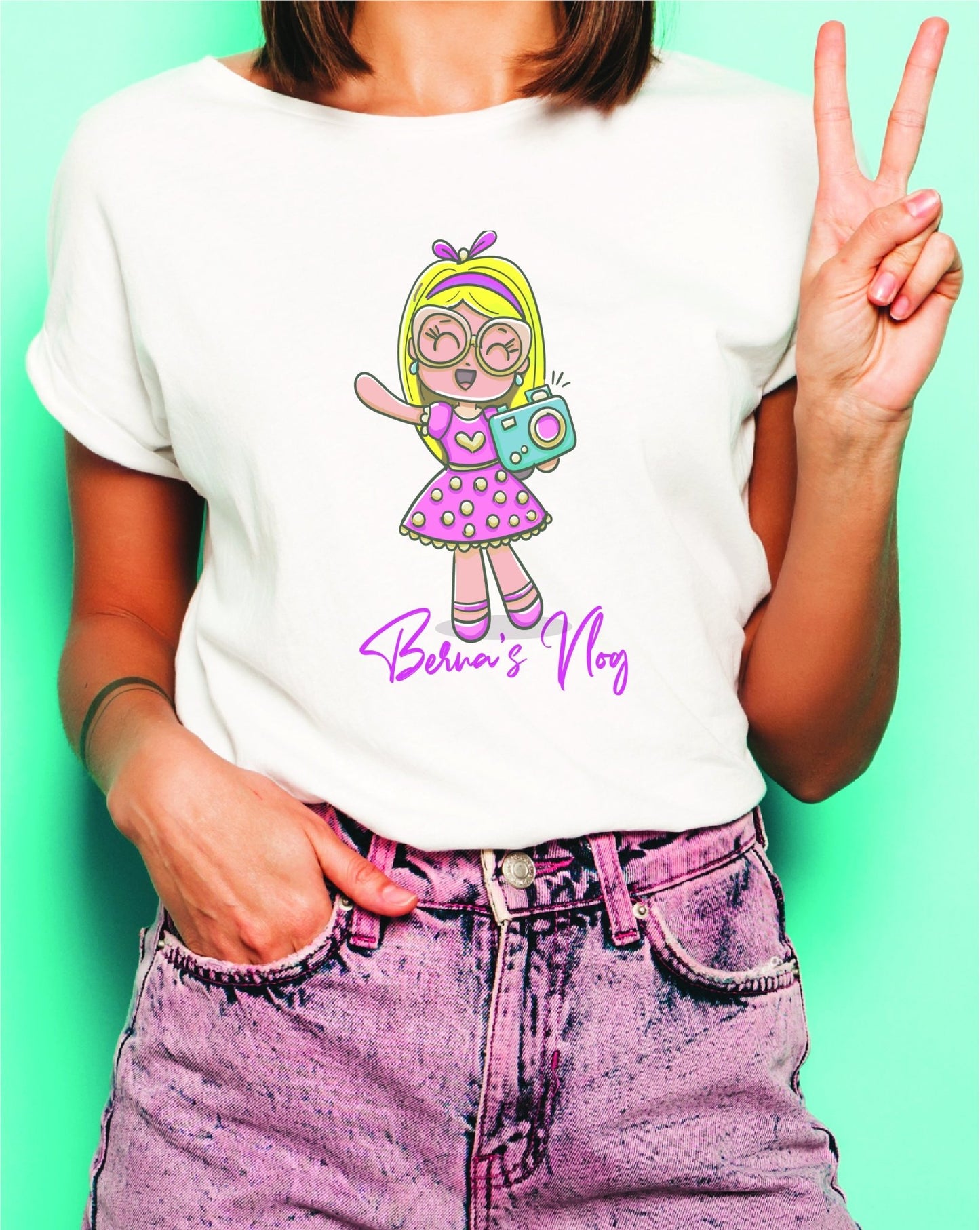 Tricou alb femeie