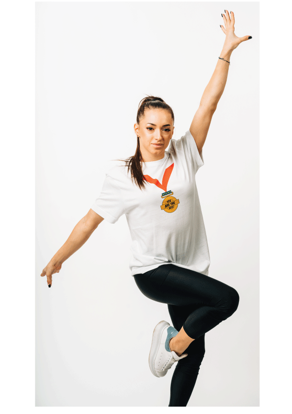 Tricou model "Medalie - Advrs Romania