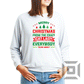 Bluza bumbac organic alb/negru, model "Crazy cat lady" - Advrs Romania