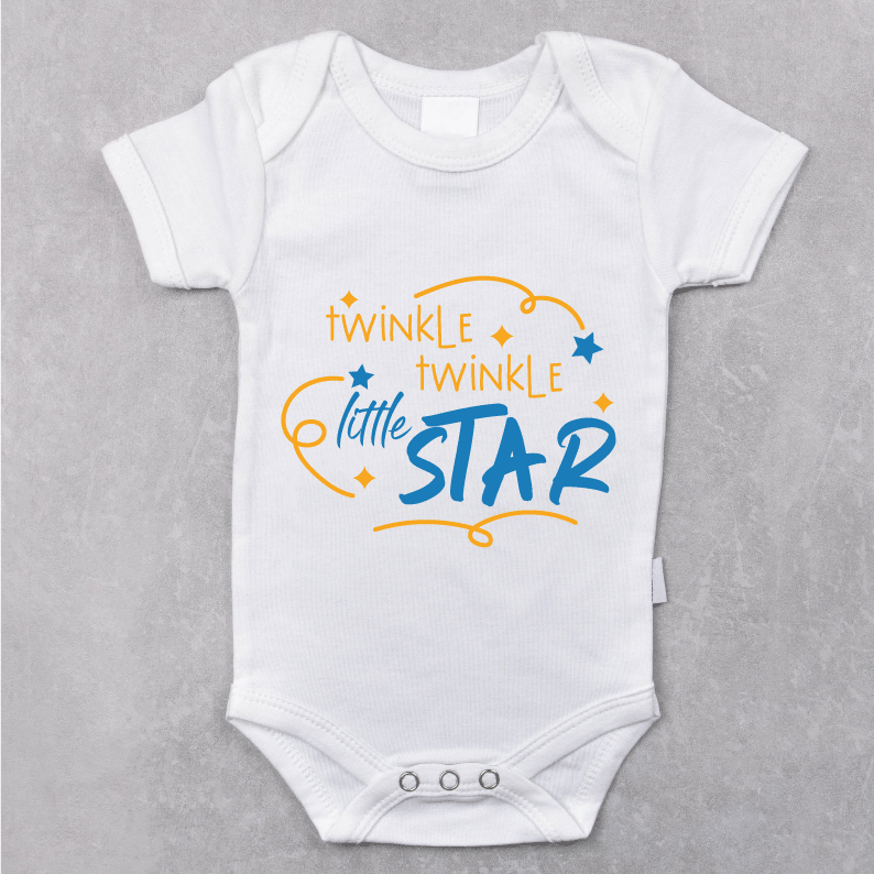 Body bebelusi tricou bumbac, tricou model "Star" - Advrs Romania