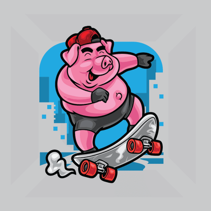 TRICOU PIG SKATE