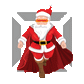 Bluza bumbac organic alb/negru, model "Super santa"